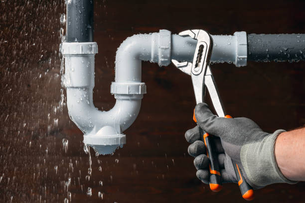 Professional Drain Cleaning technician working in Washington, MI